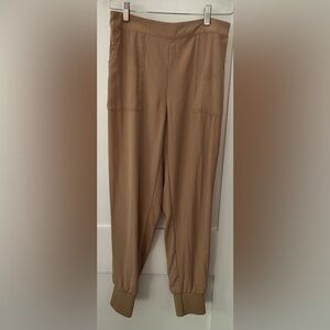 Vero Moda Aware Tan Trousers lightweight summer fabric